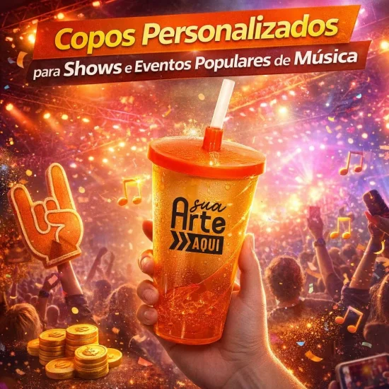 Copos Personalizados para Shows e Eventos: Como a CopoShow Fortalece sua Marca em Grandes Festas